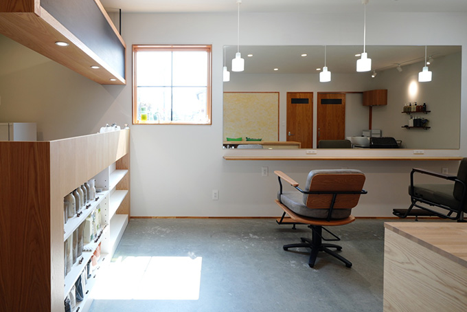 Verde hairsalon(ヴェルデ ヘアサロン)内観